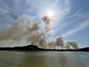 Велики пожар код Берлина, евакуисано становништво три округа