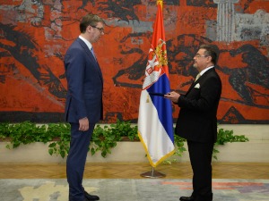 Вучић примио акредитивна писма амбасадора Ирака, Сомалије и Италије