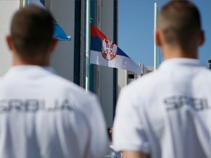 Српска застава подигнута на церемонији у Медитеранском селу