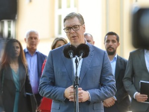 Вучић: Неки у ЕП покушали да прекину преговоре Србије и ЕУ, нећемо никога да молимо
