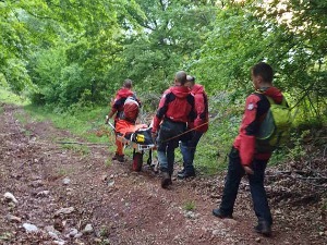 Евакуисана повређена планинарка у клисури реке Градац