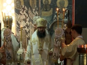 Литургија СПЦ и МПЦ у Прохору Пчињском поводом Илиндана, Пендаровски положио венац