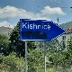 Канцеларија за КиМ: У Кишници прецртана ознака  на српском језику, постављена табла УЧК 