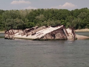 Олупине немачких бродовa из Другог светског рата изронилe из Дунава код Прахова