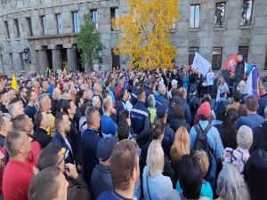 Протест радника Поште, траже новчану помоћ