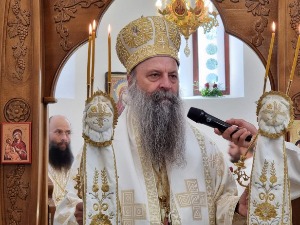 Устоличење патријарха Порфирија 14. октобра у Пећкој патријаршији