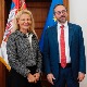 Мишчевићева са Жиофреом о наставку европских интеграција