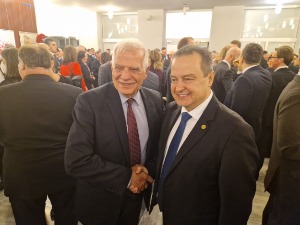 Дачић са Борељом на маргинама самита ОЕБС-а у Лођу