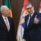Вучић са Кравињом о интензивирању сарадње са Португалијом  и актуелним темама
