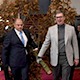 Вучић унео бадњак у зграду Председништва, честитао Божић патријарху, свештенству и верницима