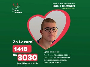 Помозимо Лазару да оде на операцију у Турску 
