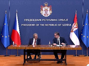 Вучић: То што је Земан рекао о Косову остало је у срцима наших грађана