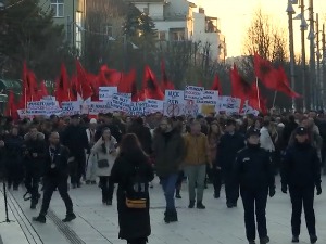 Студентски марш у Приштини против формирања ЗСО