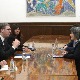 Вучић са британском амбасадорком о разговорима у Бриселу и унапређењу сарадње
